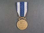 Československá vojenská medaile Za zásluhy, bronzová