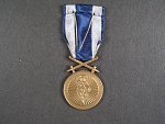 Československá vojenská medaile Za zásluhy, bronzová