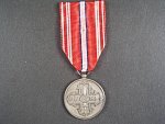 Pamětní odznak pro čs. dobrovolníky z let 1918-1919 s monogramem OP ražba ve stříbře