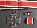 Železný kříž II. stupně 1939 + dekret + udělovací sáček