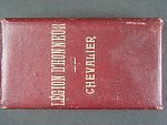 Řád čestné legie, rytíř, 3. republika 1870 - 1951, zlatý středový medailon + etue