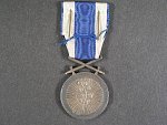 Československá vojenská medaile Za zásluhy, stříbrná, londýnská výroba