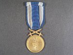 Československá vojenská medaile Za zásluhy, bronzová