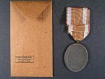 Německá pamětní medaile za budování obranného valu + udělovací sáček