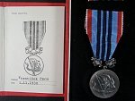 Medaile - za pracovní věrnost - ČSSR + průkaz a etue