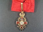 Řád Františka Josefa I., komander , výrobce V. Mayers & sohne, v bezvadném stavu s původním závěsem, nová stuha