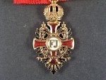 Řád Františka Josefa I., komander , výrobce V. Mayers & sohne, v bezvadném stavu s původním závěsem, nová stuha