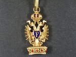 Řád železné koruny, 3.tř., puncovane Au, znacka vyrobce FR + originalni etue , luxusni kvalita