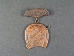Odznak Hubertus Terezín 1932 jezd. pl. 1, děl. pl. 103
