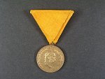 Čestná medaile za 25 let záslužné činnosti hasičské a záchrané, původní stuha