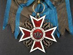 Řád rumunské koruny, velkokříž s hvězdou, civilní skupina, typ 1881-1941, originální etue