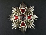 Řád rumunské koruny, velkokříž s hvězdou, civilní skupina, typ 1881-1941, originální etue