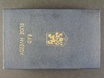 Řád Rudé hvězdy ČSSR č.2003 + etue a průkaz, mírně poškozený smalt v pravém spodním cípu hvězdy