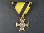 Vojenský služební kříž II.tř. za 10 let služby, vydání z let 1913 - 1918