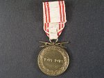 Pamětní medaile na první sv. válku s meči