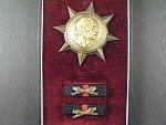 Československý veliteský řád Jan Žižky z Trocnova I. stupeň + etue