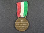 Pamětní medaile dobrovolnické divize Gramsci součásti Brigate Garibaldi, 1945