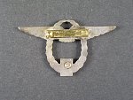 Pilotní výkonostní odznak pro ČS. sportovní letce od r. 1973, první výkonostní třída, výr. Mincovna Kremnica