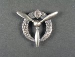 Odznak pro leteckého mechanika 1948-1953, puncované Ag, výrbce F. Provazník