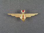 Odznak letovoda 2.tř. 1954-68. č.0283