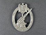 Odznak protiletadlové baterie, Wehrmacht, ulomený úchyt