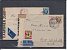 EVROPA - Velká Británie - 2ks leteckých dopisů vyfrankovaný anglickými známkami zaslaných do USA. z let 1942 a 1943.