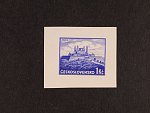 orig. otisk rytiny K. Seizingera na zn. č. 330 v orig. barvě na kousku papíru