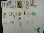 kompletní ročník obálek FDC 1995, kat. číslo 61 - 99, celkem 31 ks
