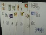 kompletní ročník obálek FDC 1997, kat. číslo 133 - 165, celkem 30 ks