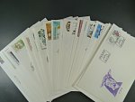 kompletní ročník obálek FDC 2012, kat. číslo 708 - 753, celkem 41 ks