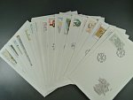 kompletní ročník obálek FDC 2006, kat. číslo 457 - 497, celkem 36 ks