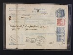 kompl. dvojjazyčná madarska post. pruodka frank. zn. P c. 33 (Mi. 194), P 36 (Mi. 197) s pod. raz. GALGOCZ (Hlohovec) 15.NOV.1918, prich. raz. TRENCSEN, kvalita k prohlednuti