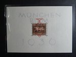 bl. Mi. č. 10 Das Braune Band / Münich 1937 **
