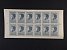 ČESKOSLOVENSKO 1945-92 - Československo - Desetibloky - zn. č. PL574, normální poloha perf. rámce, dvl na pravém okraji