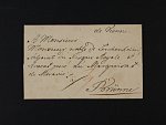 skl. dopis z r. 1772 z Vídně do Brna adresovaný na Monsiňora De Lerchenheima se zdvořilostní adresou a neporušenou pečetí
