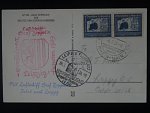 Zeppelinova letecká pošta 1939 - korespondenční lístek