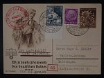 Zeppelinova letecká pošta 1938  - korespondenční lístek 