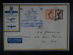 Zeppelinova letecká pošta 1933 - dopis 