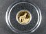 TANZÁNIE - Tanzánie, 1500 Schillings 2013, Au 999/1000, 0,5g, průměr 11 mm, z cyklu nejmenší zlaté mince světa