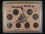 Pamětní sada mincí platných v období II. sv. války v USA
