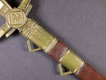 Kordík pro důstojníky a rotmistry čs. letectva vz. 27, pravděpodobně zkrácená čepel, neznačeno