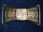 Spona opasku k vycházkovému a slavnostnímu stejnokroji pro důstojníky 1939-1940