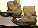 Letecké boty RAF/RCAF, původní zipy i podrážka, velikost 11