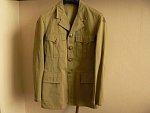 Pískové sako RCAF z 2. svět. války s orig. nášivkami