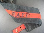 Policie RAF, originální rukávová páska pro policii RAF