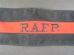 Policie RAF, originální rukávová páska pro policii RAF