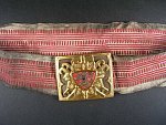 Opasek na slavnostní uniformu, dracounový