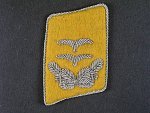 Hodnostní označení na uniformu pro Luftvafe, oberleutnant, nadporučík