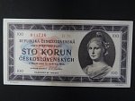 100 Kčs 1945 série D 31
