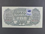 100 K 1944 kolkovaná série MK, 1x perf. SPECIMEN dole